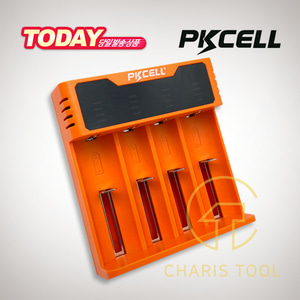 피케이셀 멀티 충전기 PK-8341 급속 충전 범용 리튬이온 2in1 건전지 4구 PKCELL